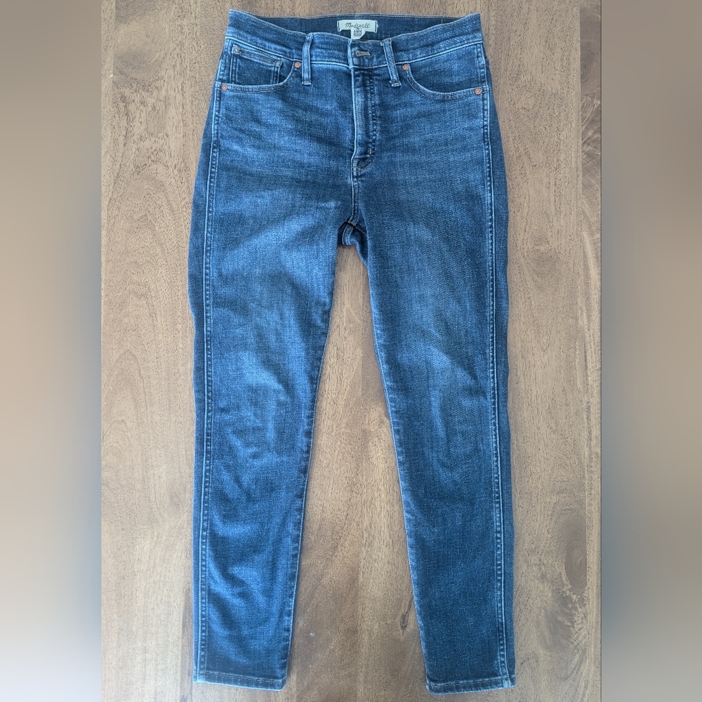 Madewell Dark Blue Skinny Jeans